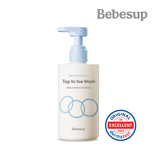 베베숲 수딩앤모이스춰 탑투토워시 300ml 1개
