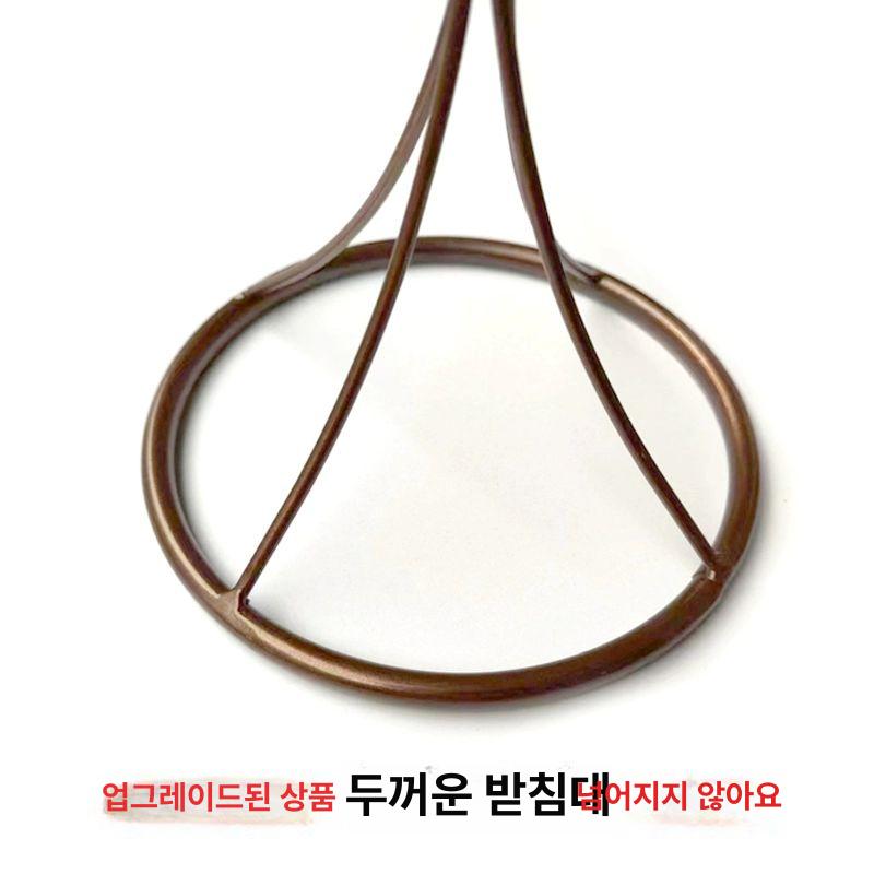 모자 거치대 매장 캡모자 받침 보관함 진열 보관틀 블랙 철제 모자 걸이 공식 표준 사양 - 상세 이미지 3