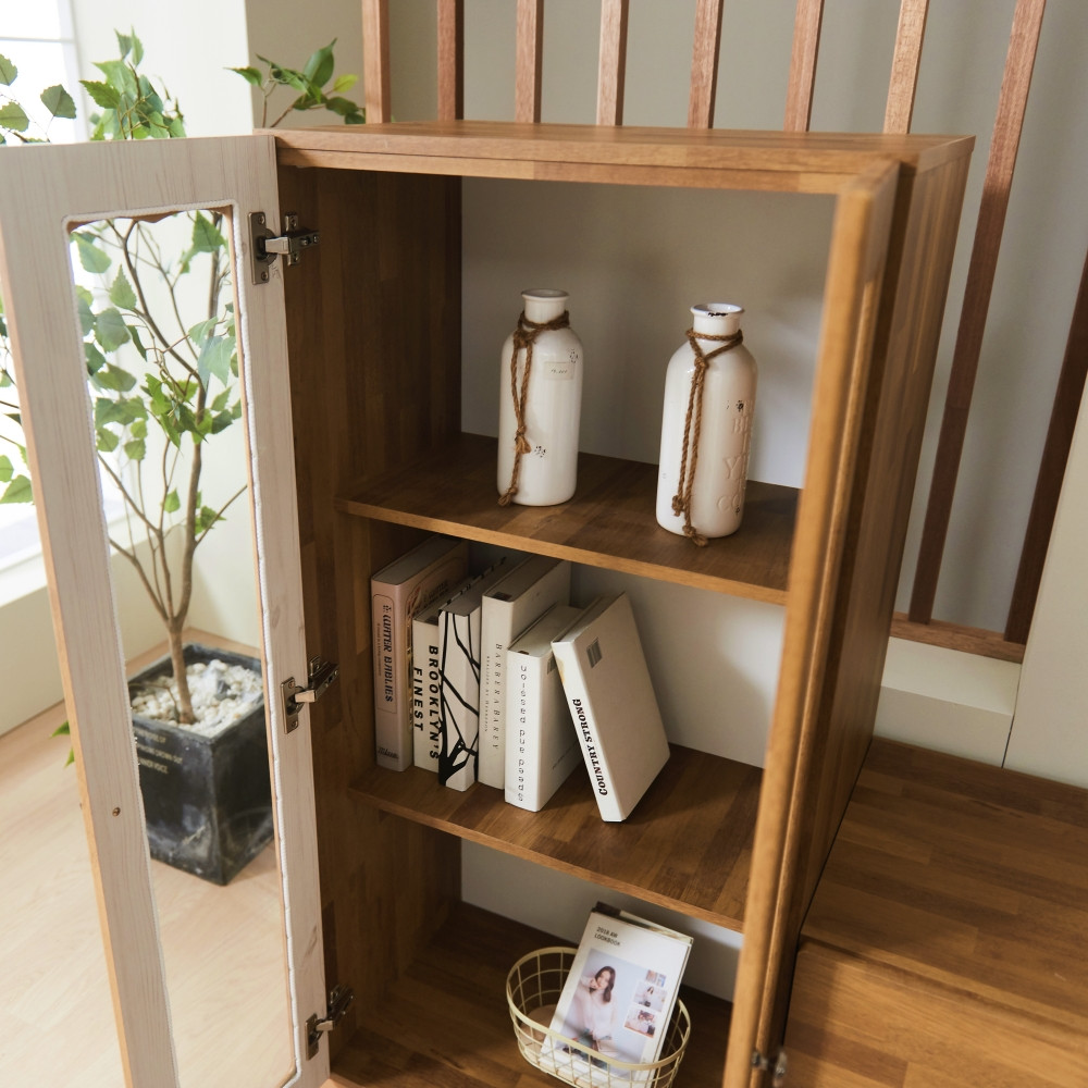 로인 술 위스키 양주 진열장 피규어장 거실 장식장 600 멀바우