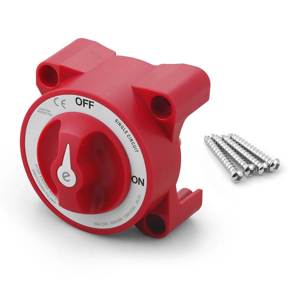 해양 보트용 요트 대형트럭 배터리스위치 선택기 캠핑카 스위치패널 스위치 연결 위치 전원 단일 항목 - 상세 이미지 2