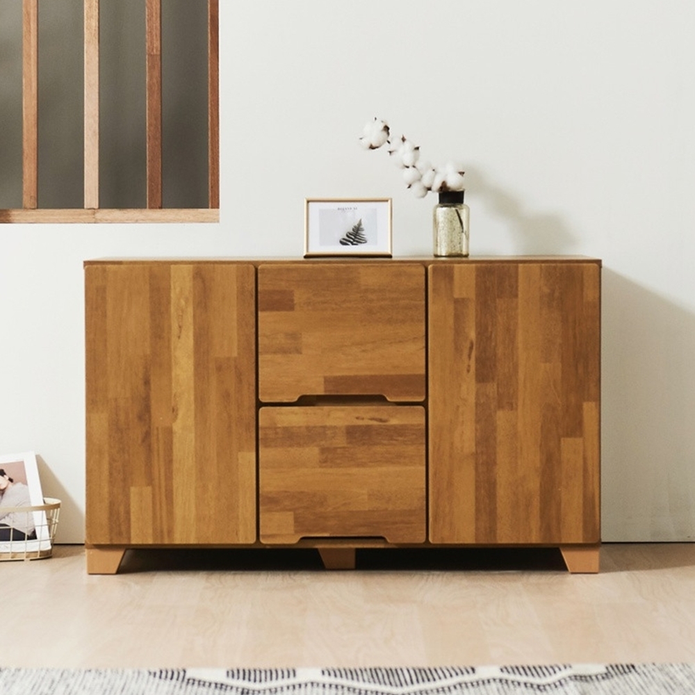 라딘 안방 높은 거실장 tv다이서랍장 거실 티비장 900x420x550mm, 멀바우 - 상품 이미지