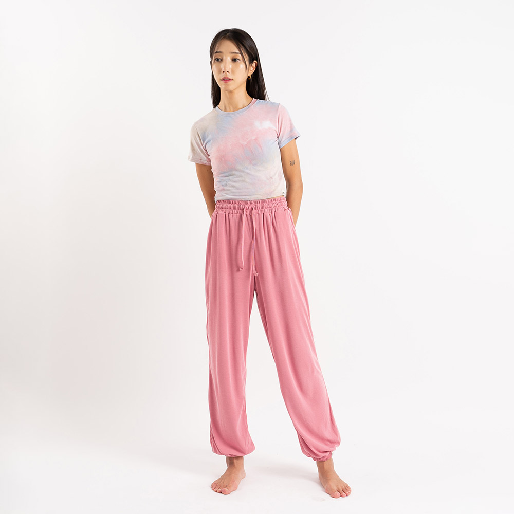 [yoosual] 유주얼 모달 시그니처 요가 바지 하렘 팬츠 조거 핏 요가복