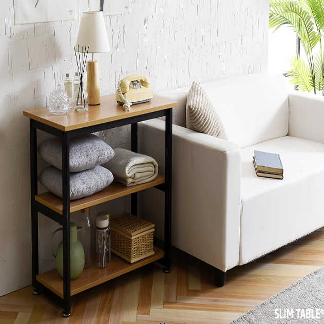 3단선반 800거실 보조테이블 쇼파사이드 서브 책상