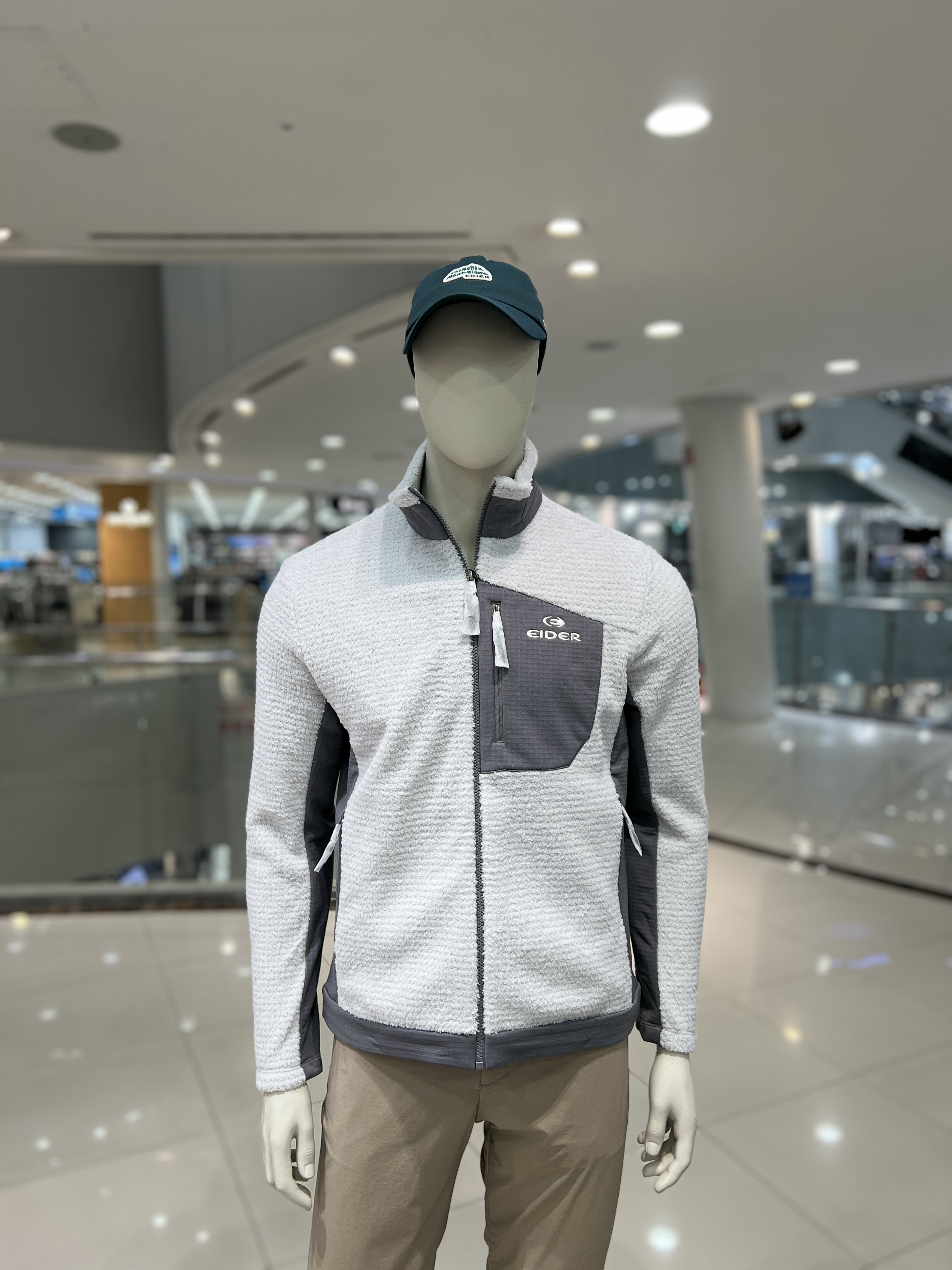 아이더 남성 등산 플리스 하이로프트 자켓 헤리티지 MU24132