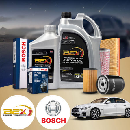 아이타고 인피니티 (Q70) 3.0d 디젤 벡스 하이마일리지 DPF 5W30 C3 엔진오일 필터세트