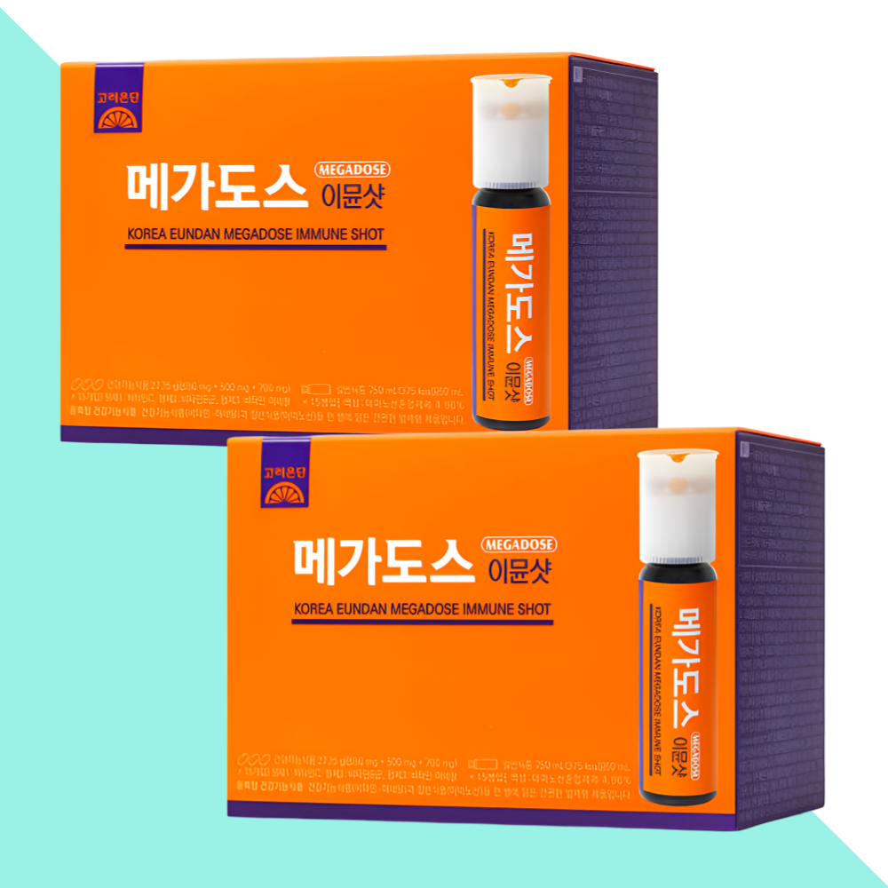 고려은단 메가도스 이뮨샷 마시는 멀티 비타민 15병X2개 - 메인 이미지