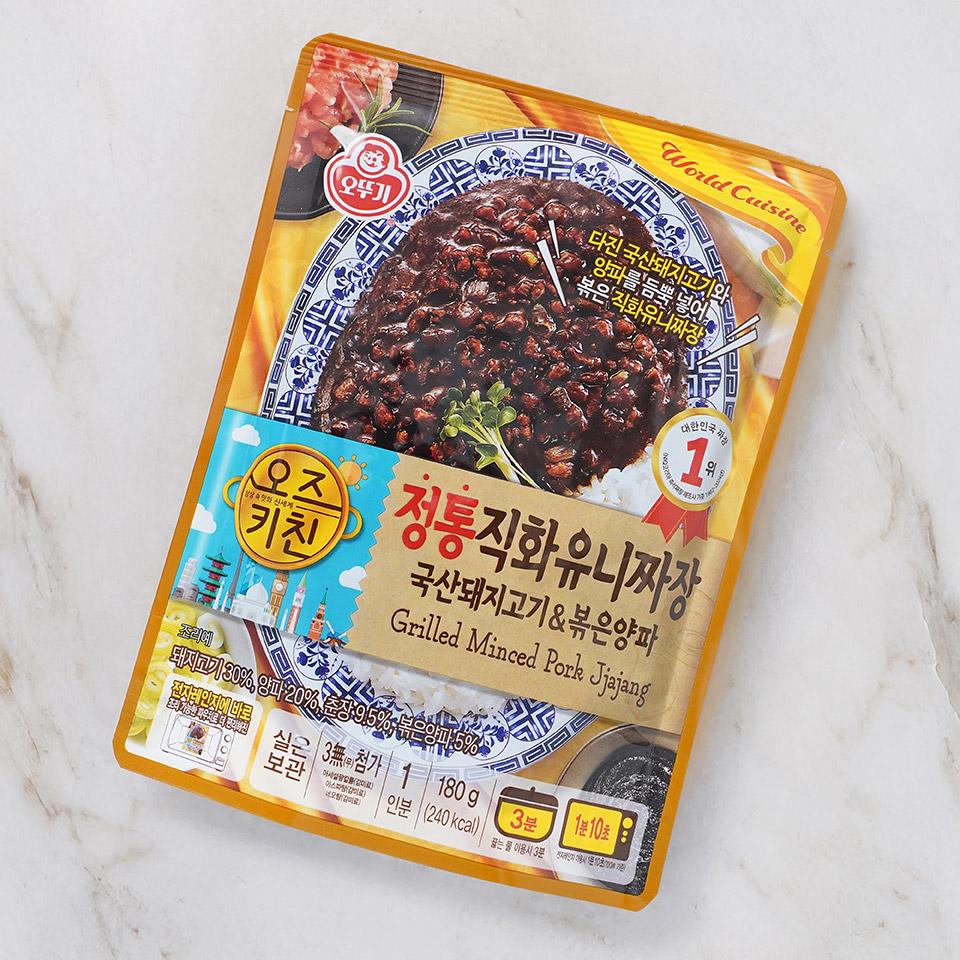 메가마트 오뚜기 오즈키친 직화유니짜장 180g - 상세 이미지 2