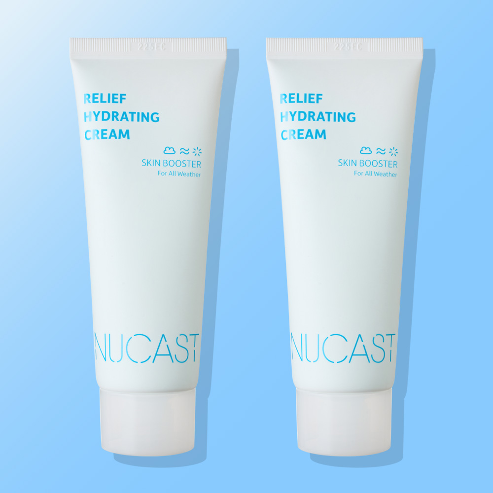 누캐스트 릴리프 하이드레이팅 크림(수분장벽 보습크림) 80ml, 2개 - 상품 이미지