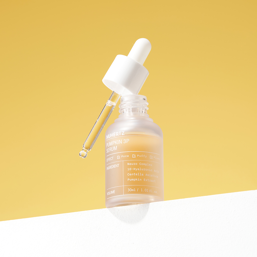 누헤르츠(NUHERTZ) 호박 펌킨 3P 모공 붓기 세럼 30ml - 상세 이미지 5