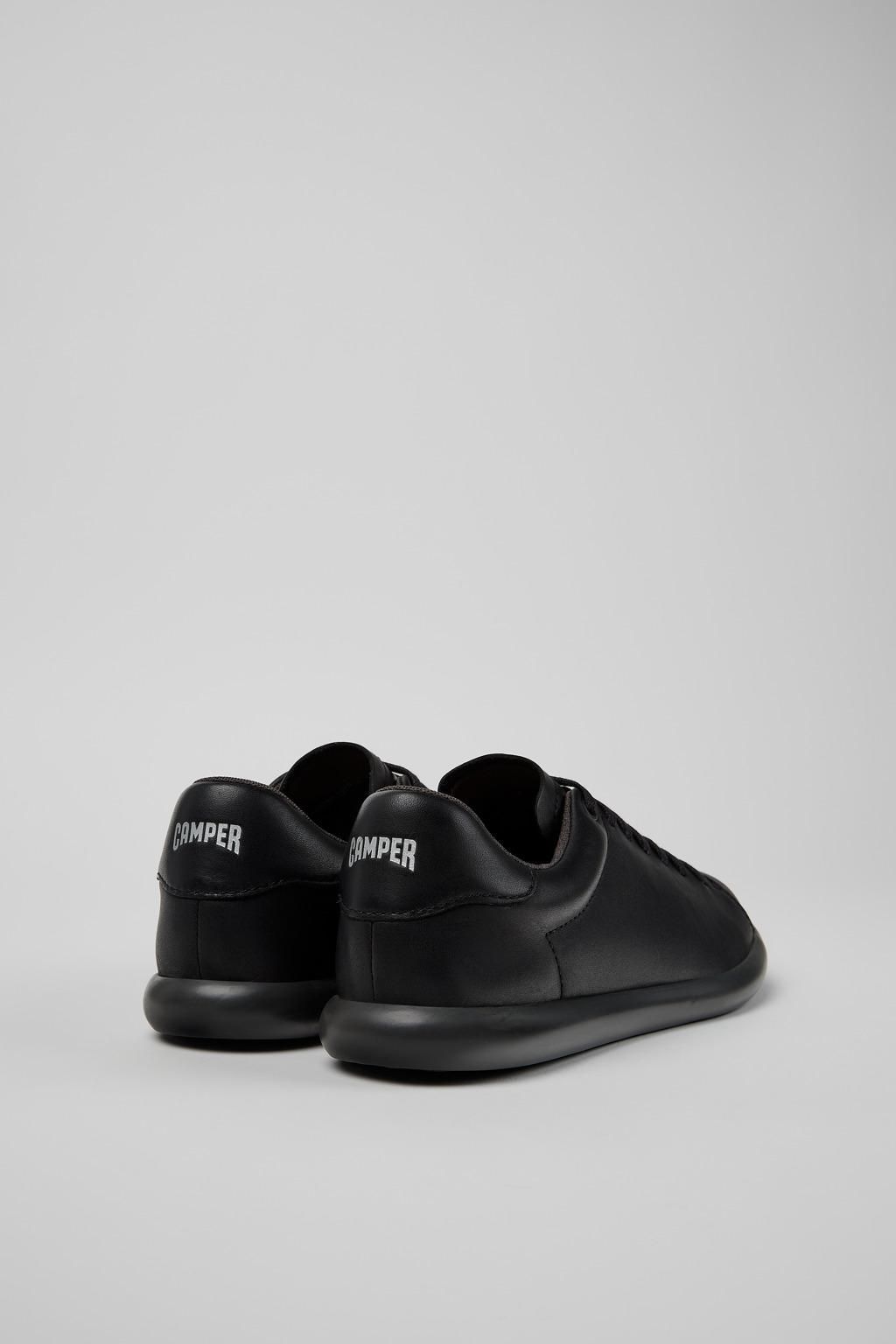 캠퍼 프리미엄 레더 블랙 스니커즈 Pelotas Soller K201819-004 BLACK - 상세 이미지 3