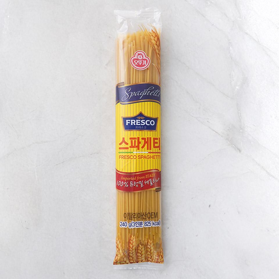 메가마트 오뚜기 프레스코 스파게티 240g - 상품 이미지