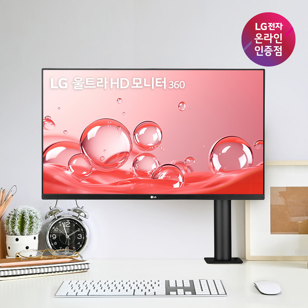 혜택가 64만 LG 32UN880K IPS 4K 80cm(32인치) USB-C 스피커