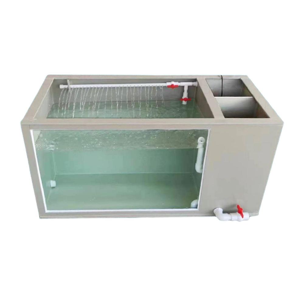 수족관 어항 회센터 횟집 플라스틱 수조 투명 물탱크 100x60x50cm