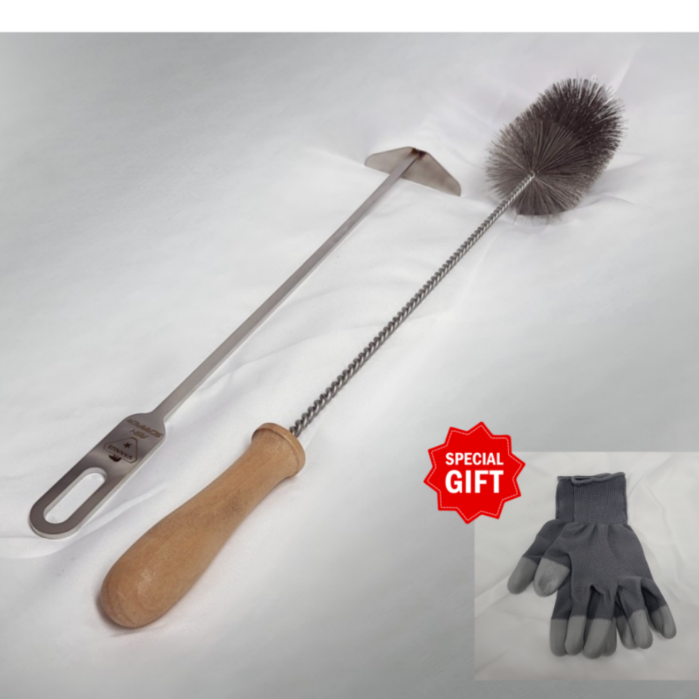 연통솔 청소솔 재긁개 세트 바누스 난로솔 브러쉬 화목난로