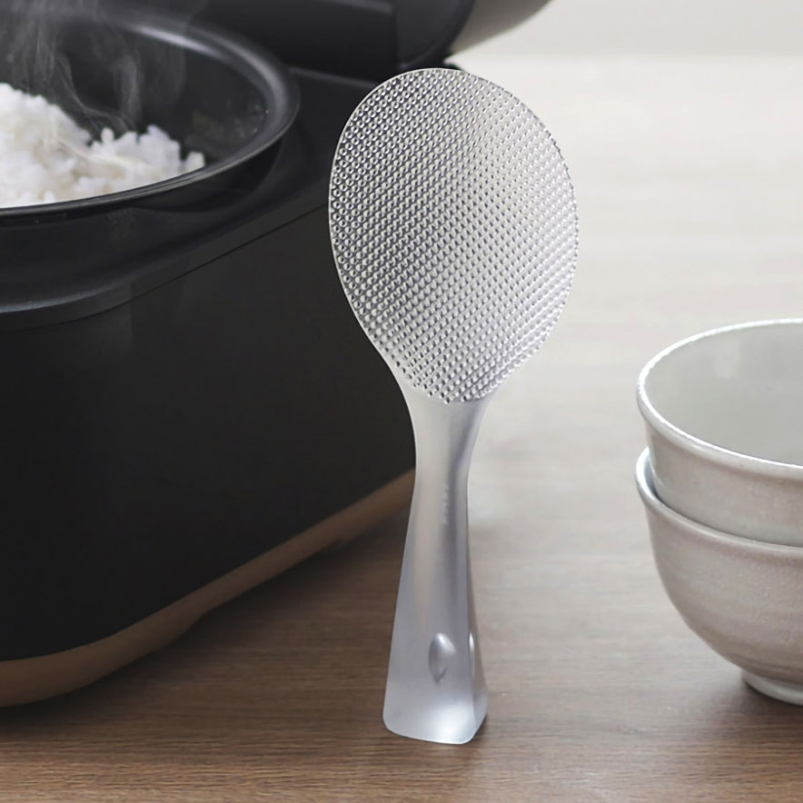 일본 프리미엄 마르나 마나 주걱 스탠딩 오뚜기 밥풀 안 묻는 밥주걱 제품 이미지