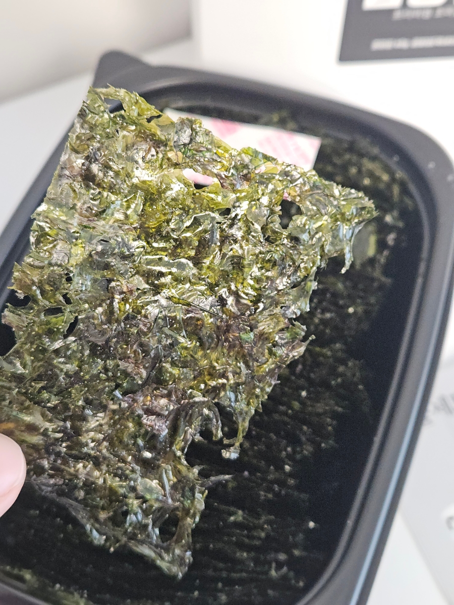 오늘곱창김 햇반과 찰떡궁합 두번구워 더 바삭한 특상급 곱창조미김 40g, 4개 - 상세 이미지 3