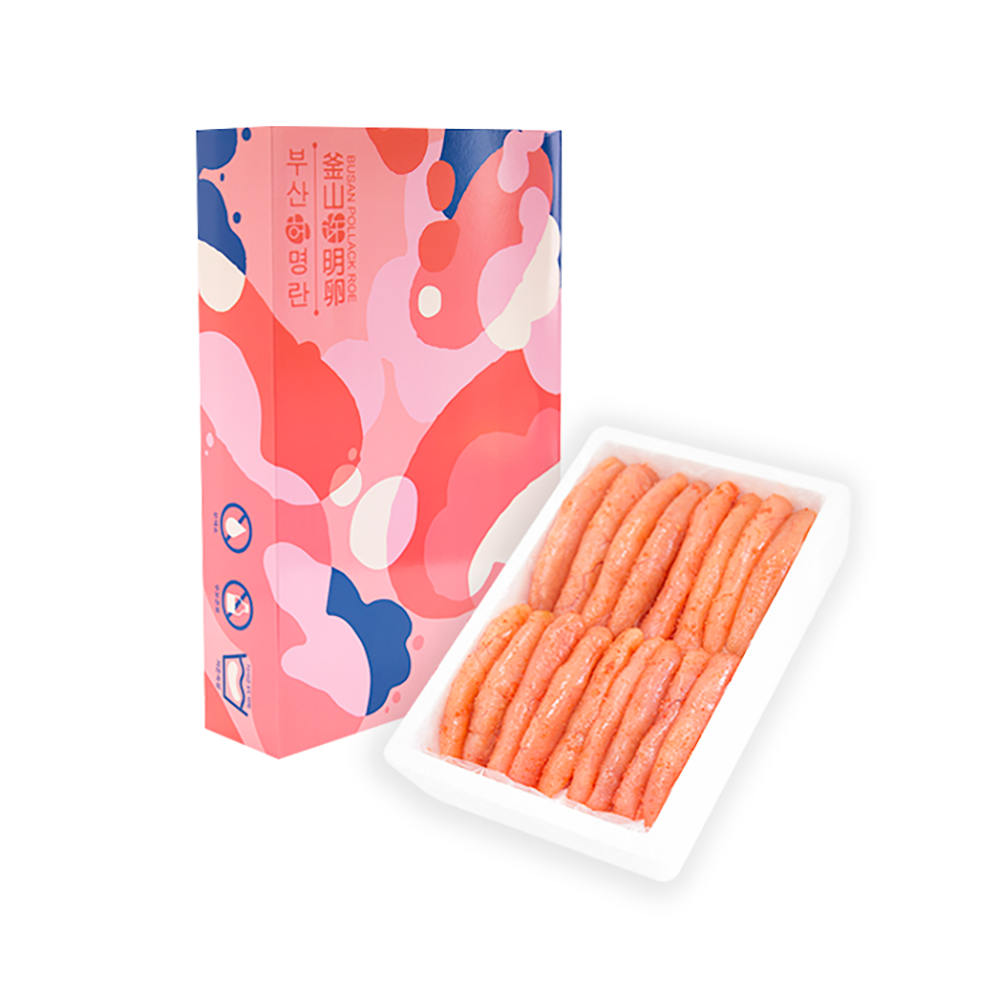 저염 무색소 명란 선물세트 1kg 명란젓 구이 젓갈 밥 알탕 냉동 선동 온명란 첫인사선물 - 상품 이미지