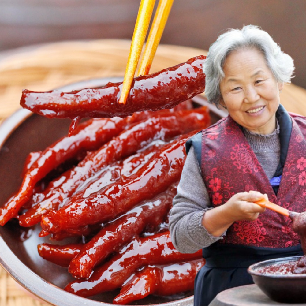 순창 더덕고추장장아찌 국산 2년숙성 별미 500g, 1개 - 상품 이미지