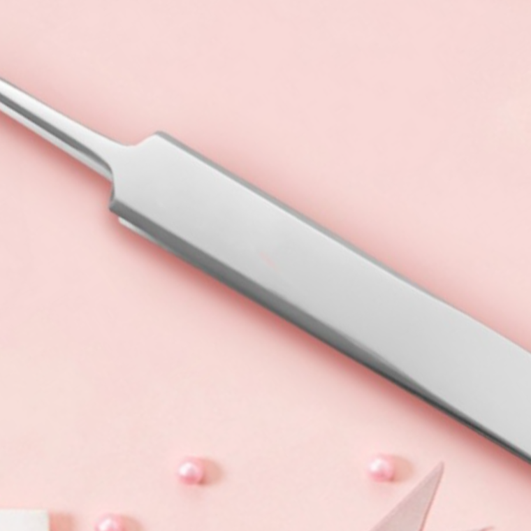 비립종 바늘 피지 피부과 여드름 짜개 집게 핀셋 압출 - 메인 이미지