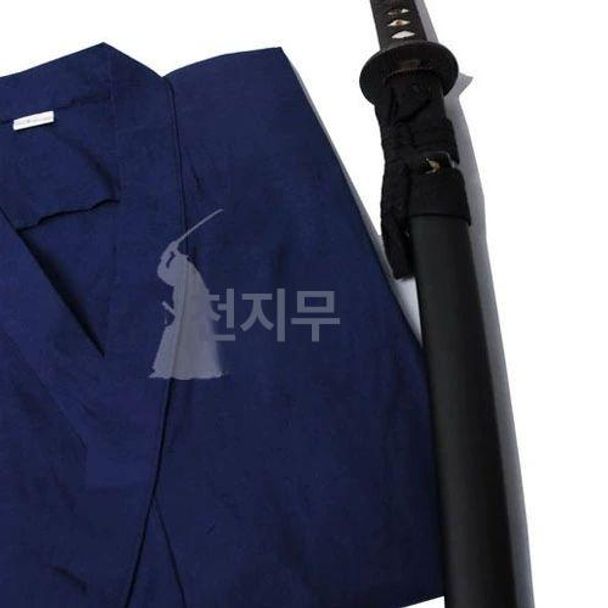 검도 도복 의상 하의 경량 수련 남녀공용 코스프레 기능성 훈련 블랙TC면직물화섬혼합 S - 상세 이미지 3