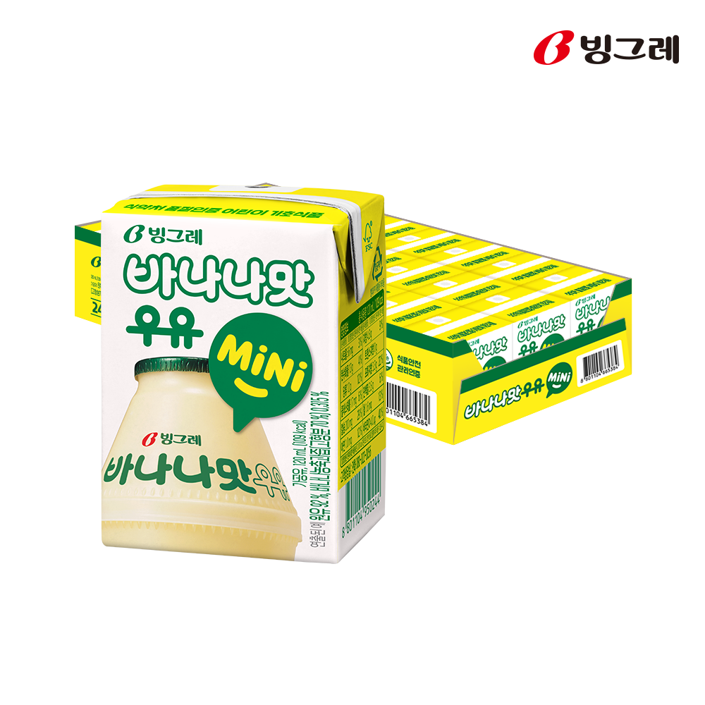 빙그레 바나나맛우유 미니 24팩