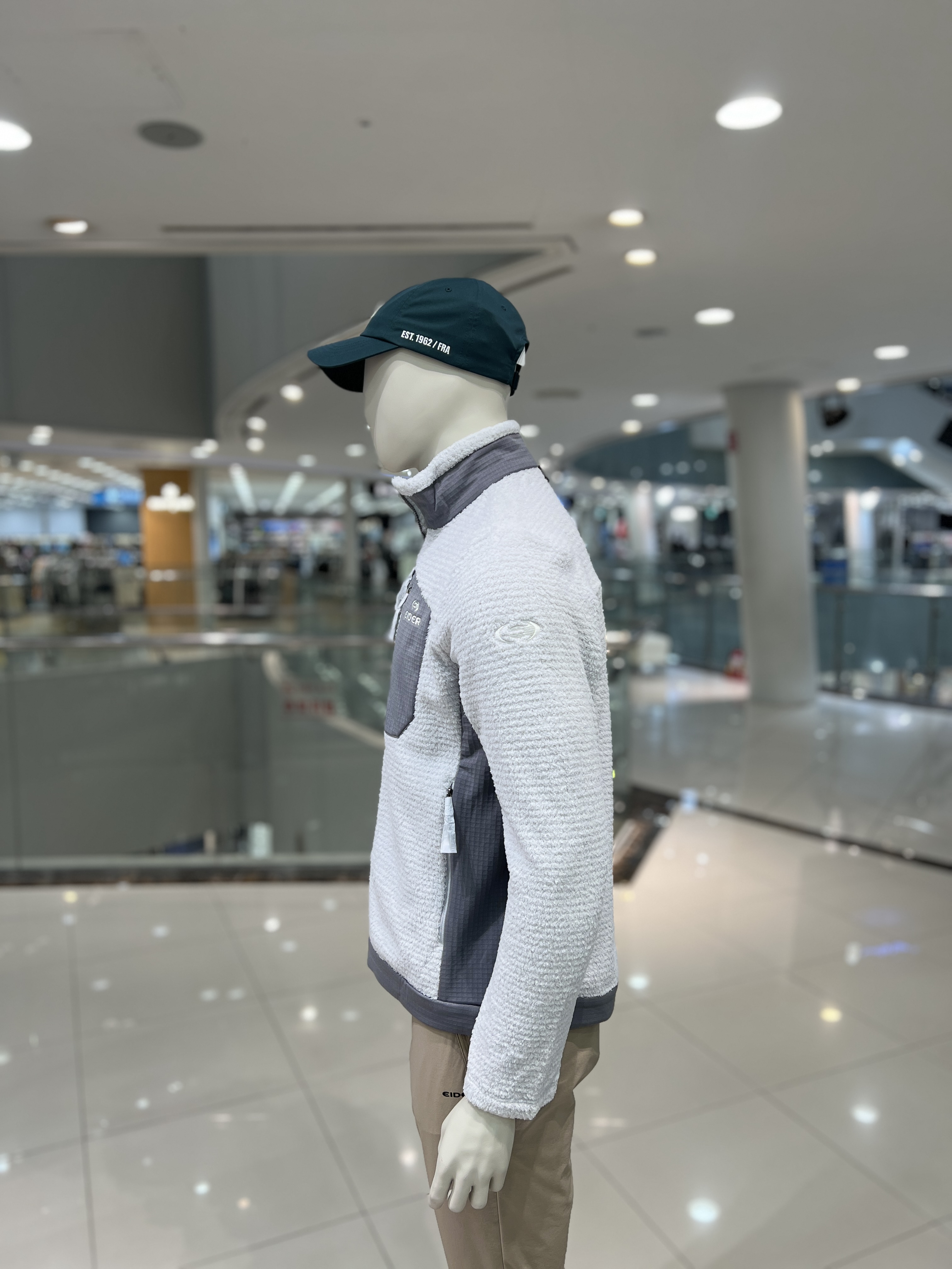 아이더 남성 등산 플리스 하이로프트 자켓 헤리티지 MU24132 - 상세 이미지 4