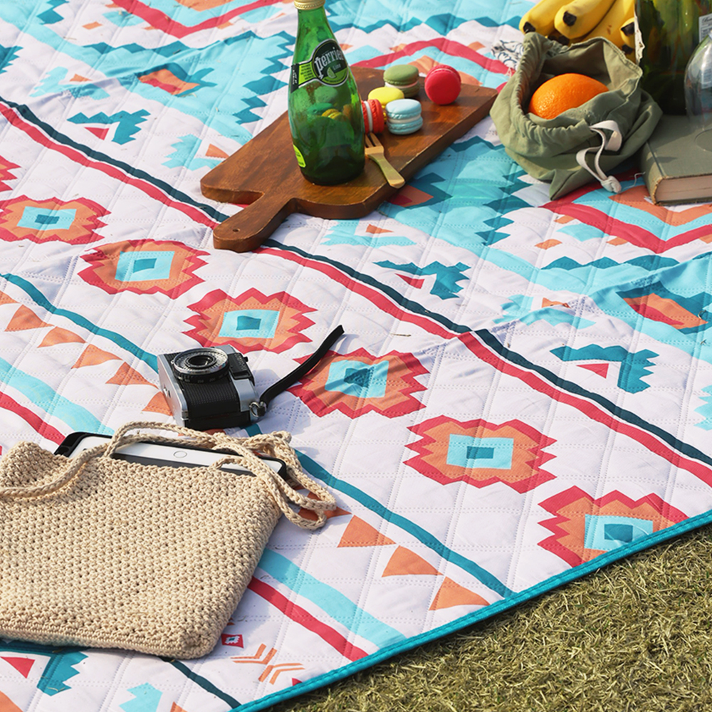 온다온 피크닉매트 민트 방수 두꺼운돗자리 소풍 감성 캠핑 푹신한 대형