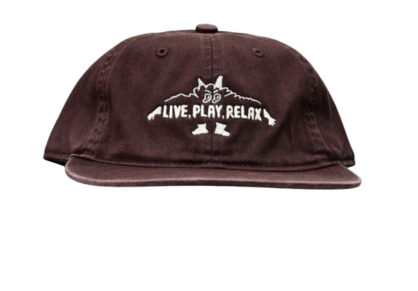 이푸 LPR 6panel cap 브라운 - 메인 이미지