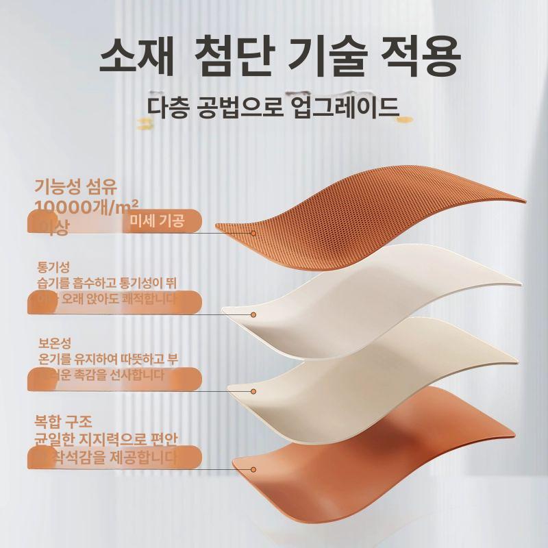 인테리어 휴식 리클라이너 누울수있는 안락의자 작업실 침실 릴렉스 거실 업그레이드형 발판 없음 기본오렌지 - 상세 이미지 3