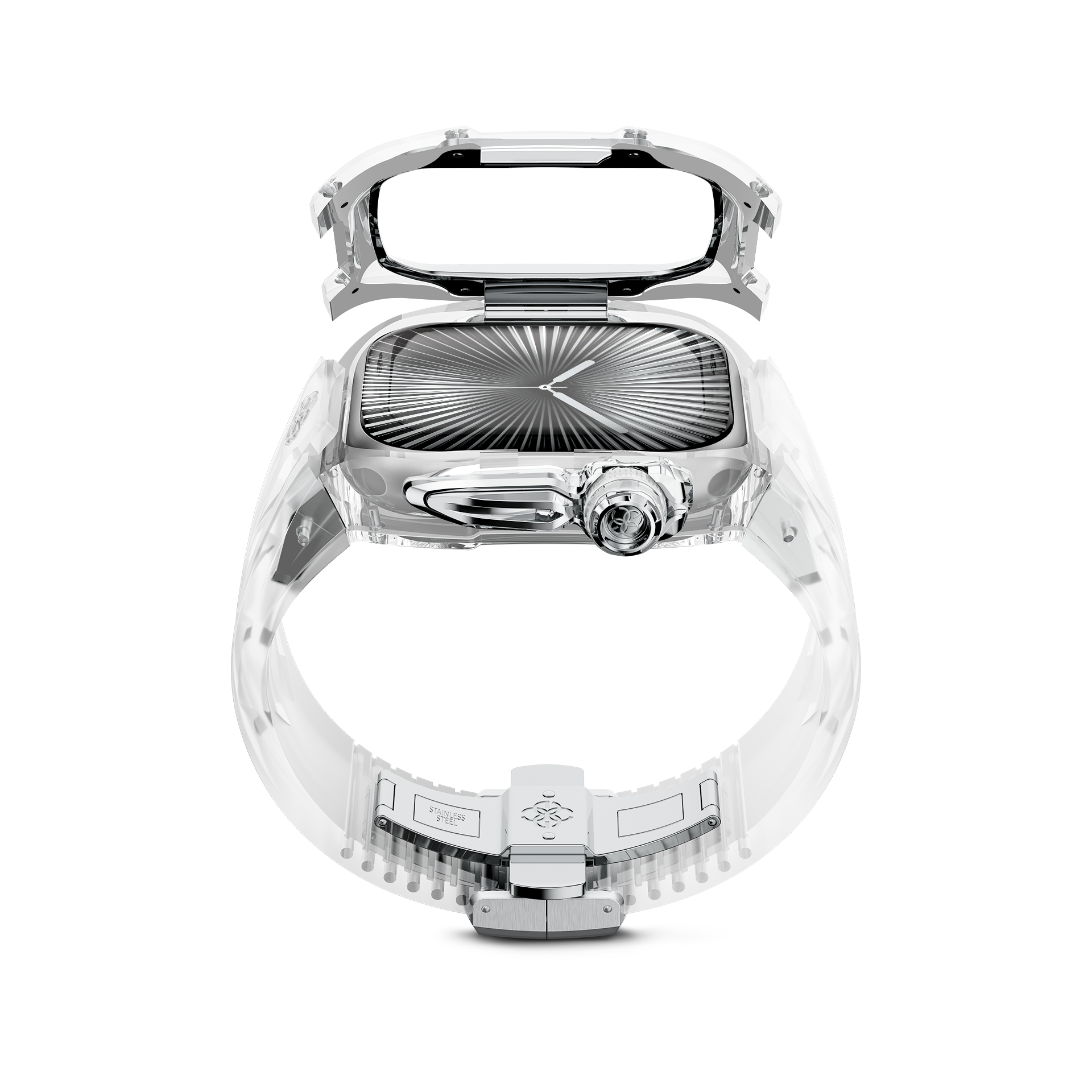 골든컨셉 애플워치 RSTR III 46mm - 크리스탈 스틸 - 상세 이미지 5