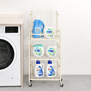 생활의견 이동식 빨래바구니 3단 대용량 빨래통 세탁바구니 햄퍼 실사용 후기 | 효과 있을까? - 상품 이미지 4