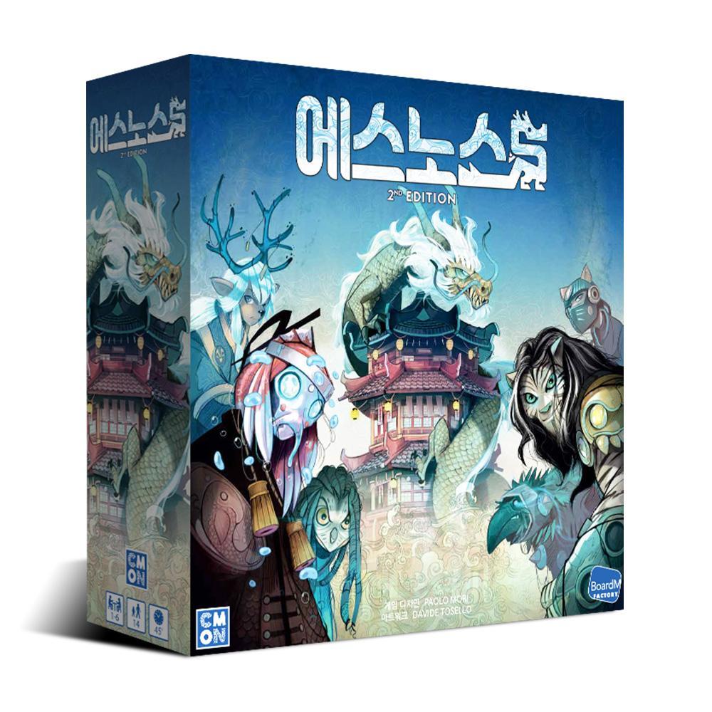 에스노스 14세이상 땅따먹기 영향력 드래프팅 전략 보드게임 - 상품 이미지