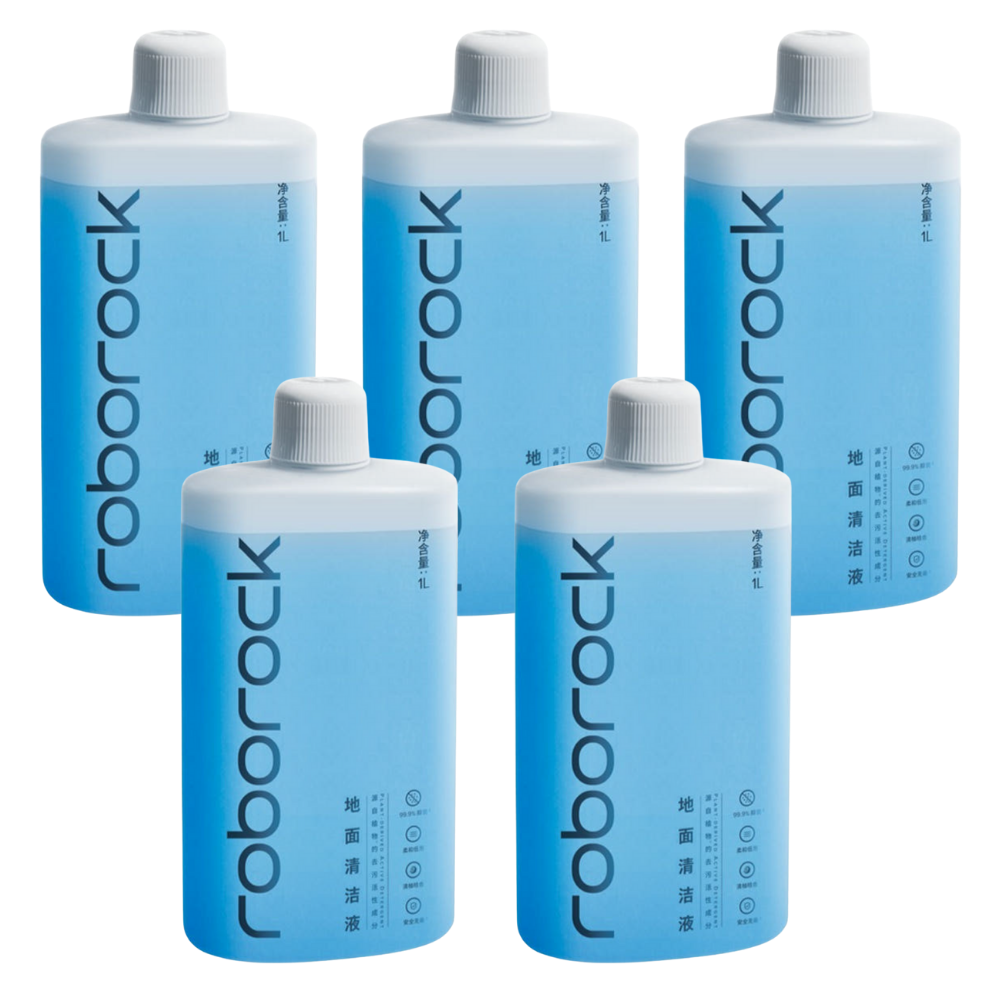 [정품] 로보락 세제 소모품 S9 S8 S7 Max Ultra 전용 클리너 1L 5병