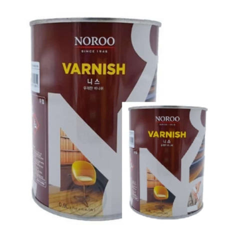 해신잡화점 투명우레탄 목재용바니쉬 0.9L 나무니스 목재니스 유성폴리우레탄바니쉬