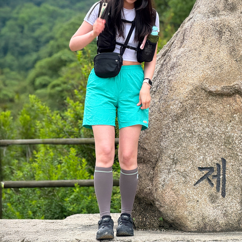 블랙몬스터핏 남자 쿨링 등산 작업복바지 아웃도어 기능성 스판 팬츠