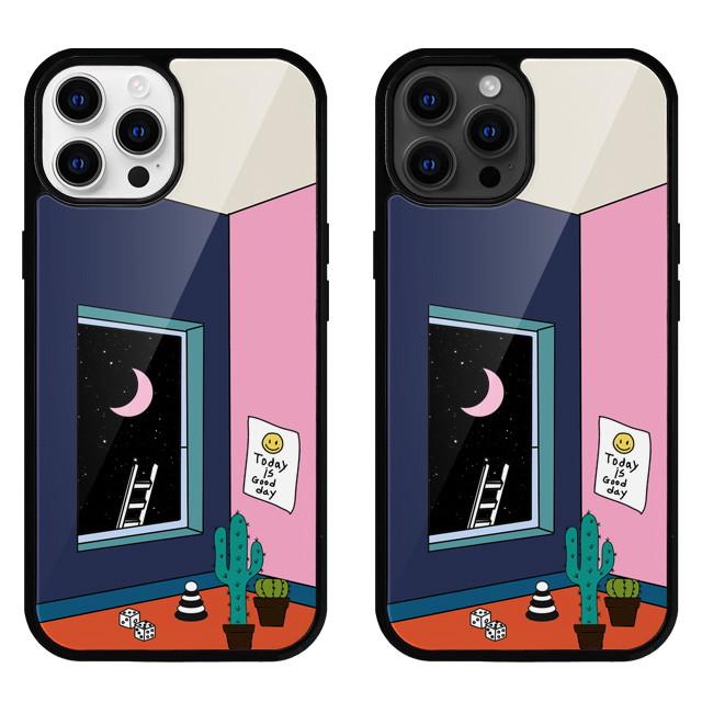 미스티 달 네온 글라스 범퍼 케이스 - 상품 이미지