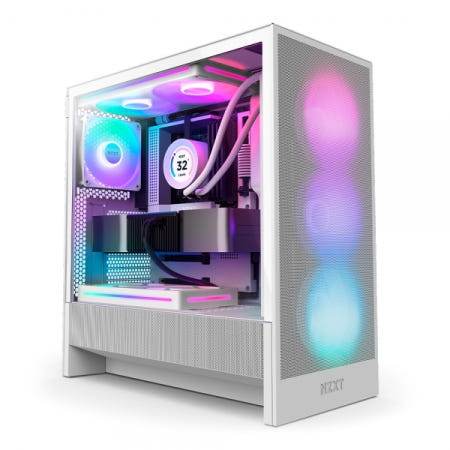 NZXT NZXT H5 Flow RGB V2 화이트 (미들타워)