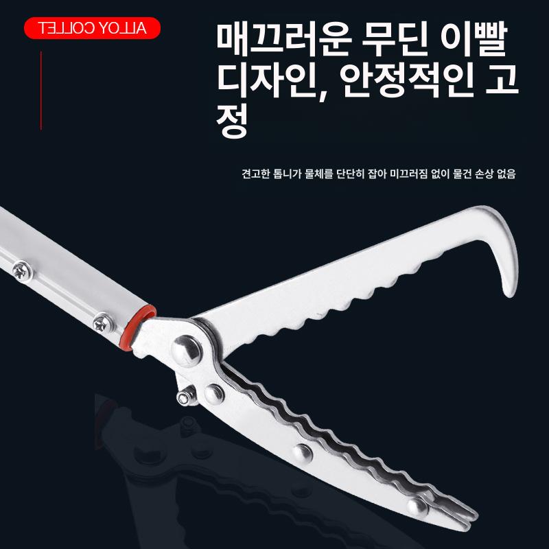 뱀 잡이 신발 만능 산행 등산용 해루질 벌초 방수 잡는 장화 정리 등산 집게 미꾸라지 단조 75cm - 상세 이미지 3