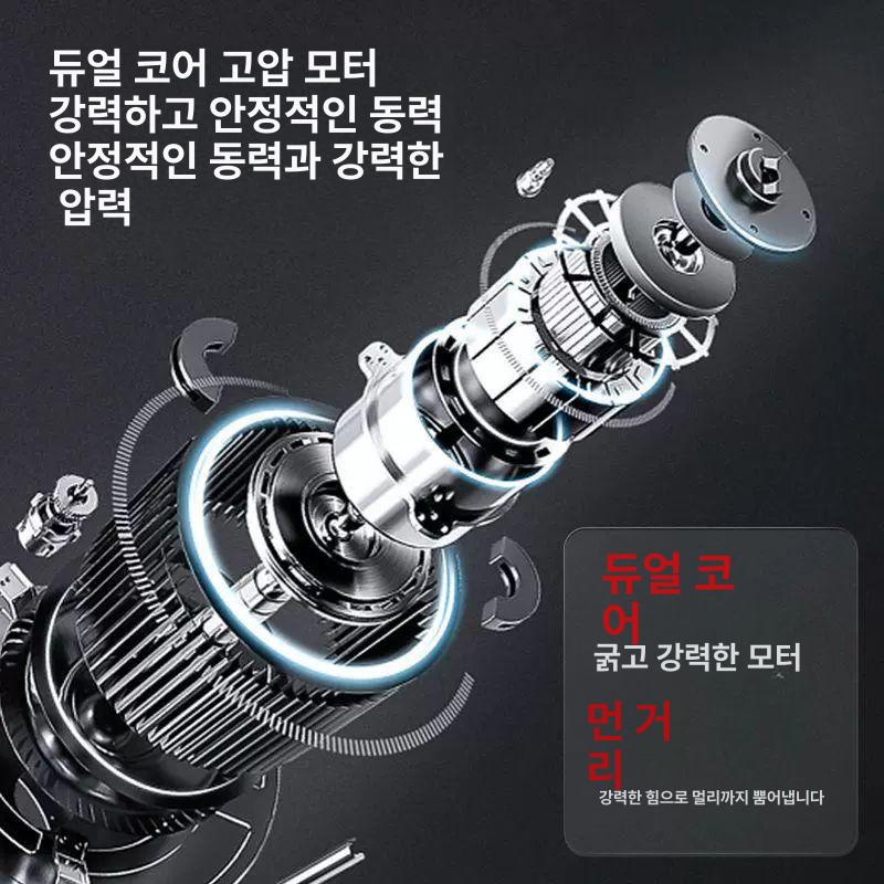 휴대용 무선 양수기 세차 텃밭 고압 가정용 급수 급수기 물펌프 수중 워터펌프 충전식 1200mAh+5m 출수관+2.8m - 상세 이미지 4