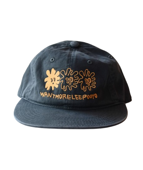 이푸 원트모어 6panel cap 차콜 - 메인 이미지