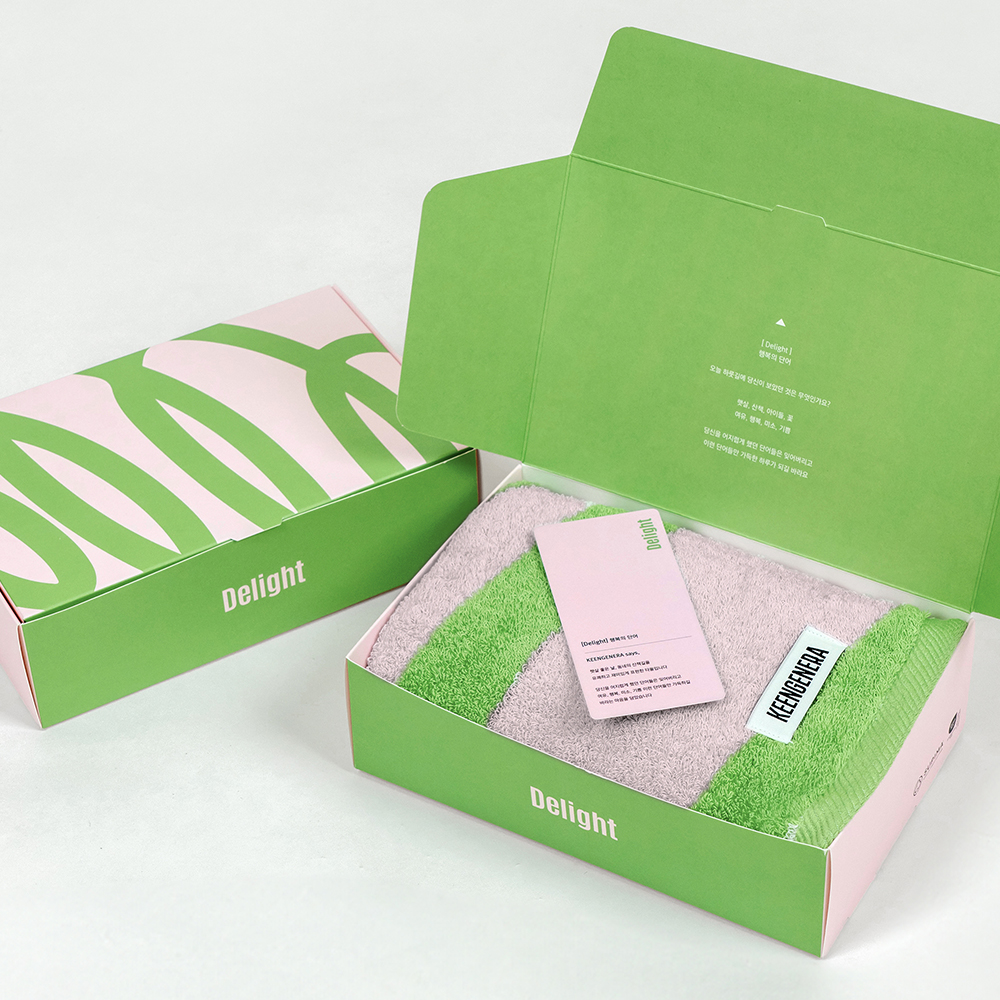 킨제네라 햇살 Delight 고급 면소재 40수 호텔수건 210g 1장 45x85 결혼식 돌잔치 답례품 - 상세 이미지 5