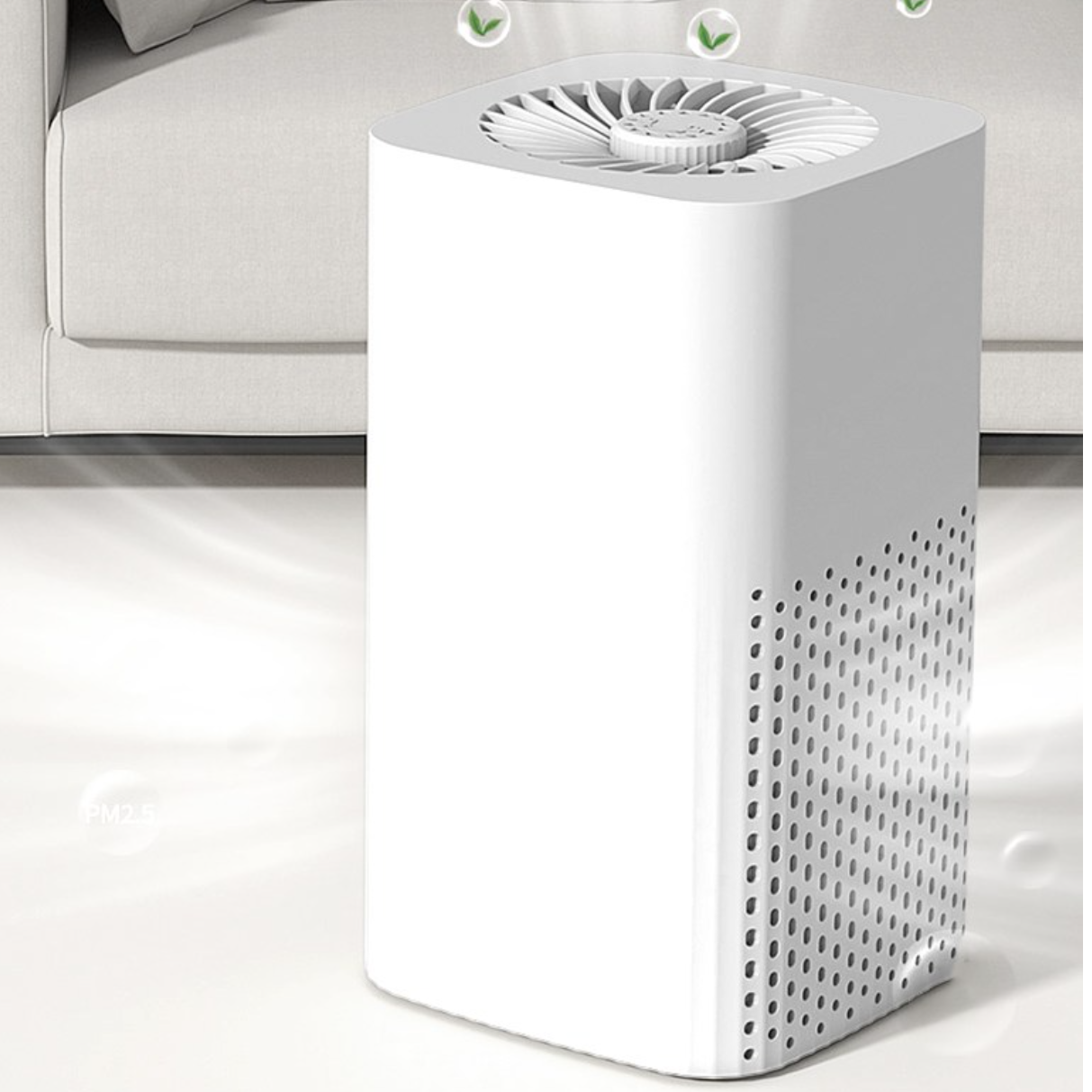 원룸 자취방 소형 공기청정기 안방 미니 탁상용 공기청정기