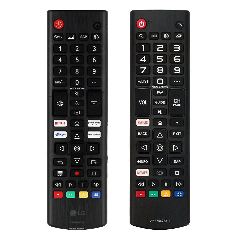 LG전자 TV 리모컨 스마트TV 전기종 호환 AKB75675313 AKB76040302 제품 이미지