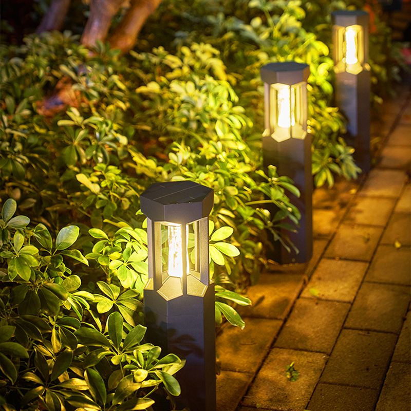 볼라드등 빌라 정원등 펜션 방수 주택 태양광 야외 LED 기둥 전원/9-60cm/따뜻한 빛 - 상세 이미지 4