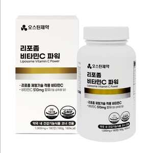 오스틴제약 리포좀 비타민C 파워 1,000mg x 180정 - 상품 이미지