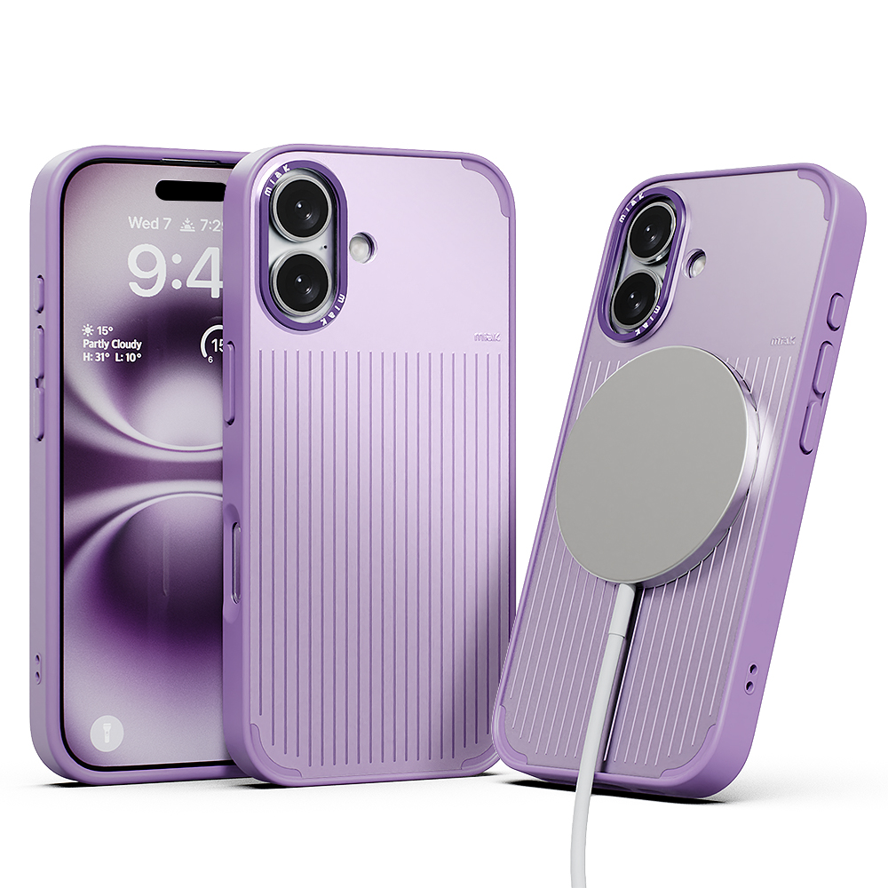 미아크 무드 맥세이프 케이스 라벤더, 아이폰17