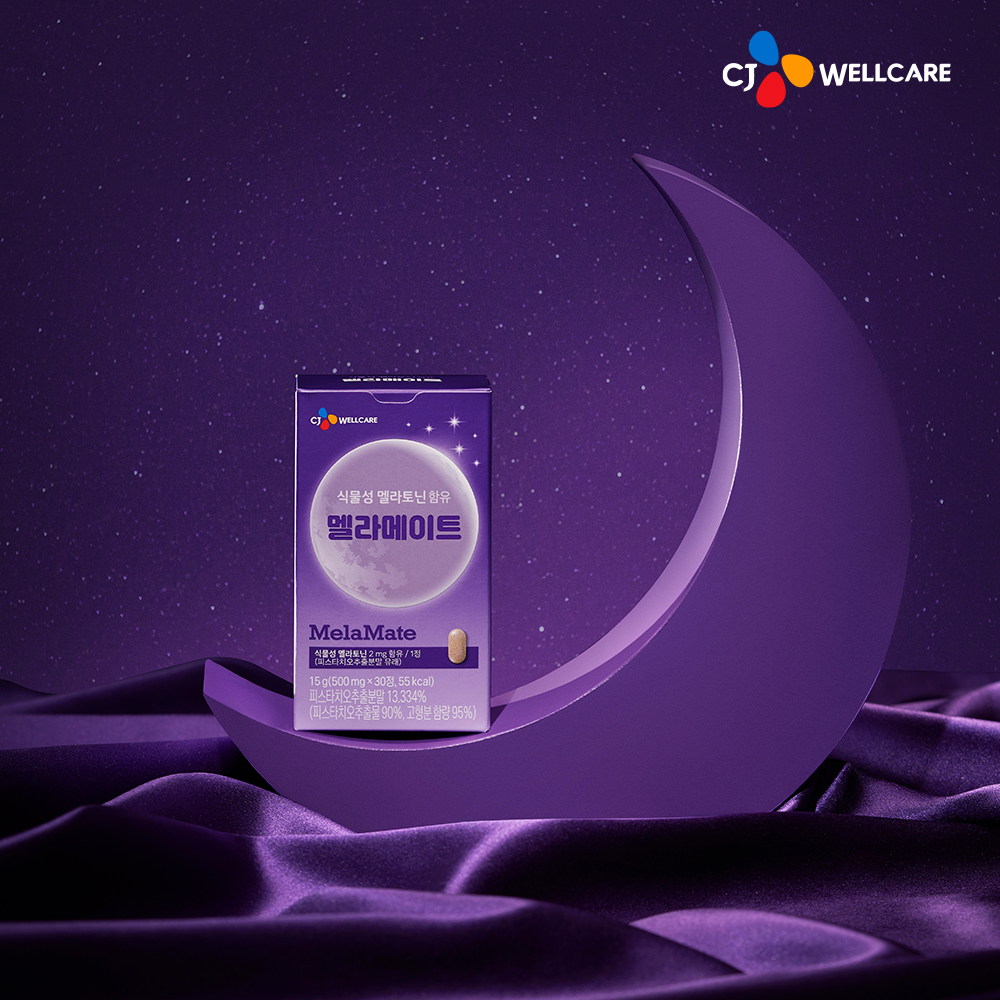 CJ 멜라메이트 식물성 멜라토닌 2mg 식물유래 30정, 5개