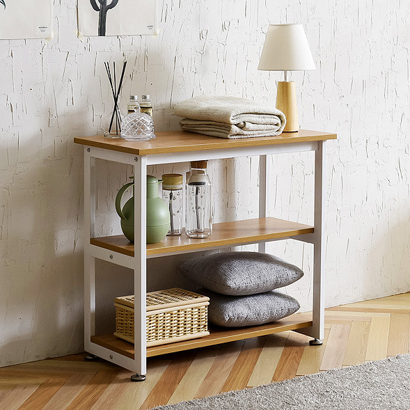 3단선반 800거실 보조테이블 쇼파사이드 서브 책상