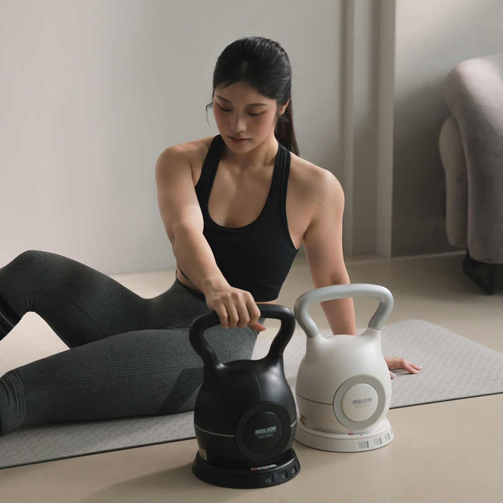 멜킨 무게조절 케틀벨 7단 20kg 스쿼트 캐틀벨 트위스트벨 크로스핏 커틀벨 홈트 - 상세 이미지 2