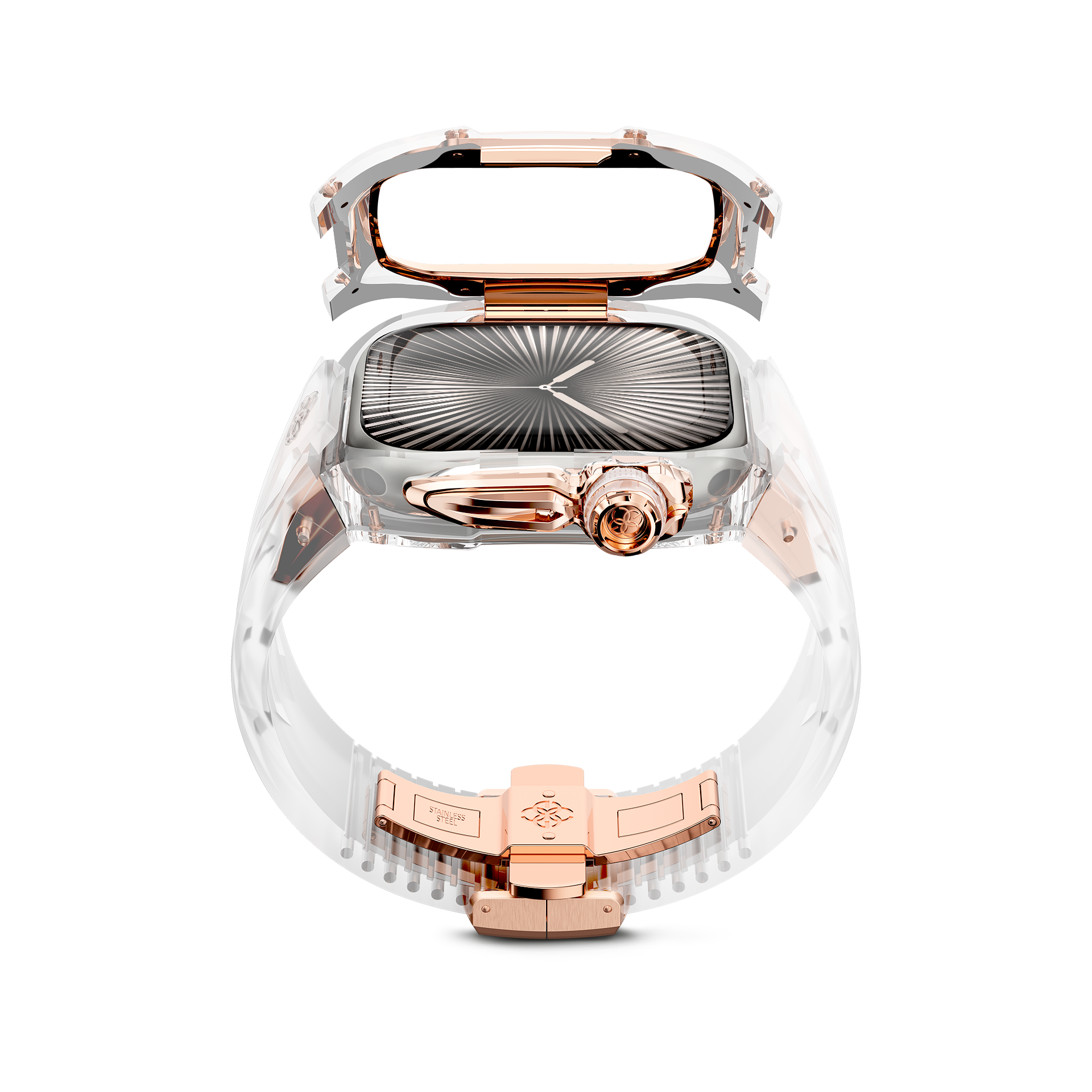 골든컨셉 애플워치 RSTR III 46mm - 크리스탈 로즈 - 상세 이미지 5